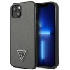 Guess GUHCP14MPSATLG iPhone 14 Plus 6.7 "silver / silver hardcase SaffianoTriangle Logo Guess GUHCP14MPSATLG iPhone 14 Plus 6.7 "silver / silver hardcase SaffianoTriangle Logo