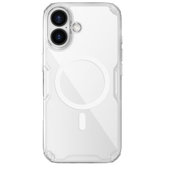 Nillkin Nature TPU Pro Magnetic Case Compatible with MagSafe for iPhone 17 - Transparent Nillkin Nature TPU Pro Magnetic Case Compatible with MagSafe for iPhone 17 - Transparent
