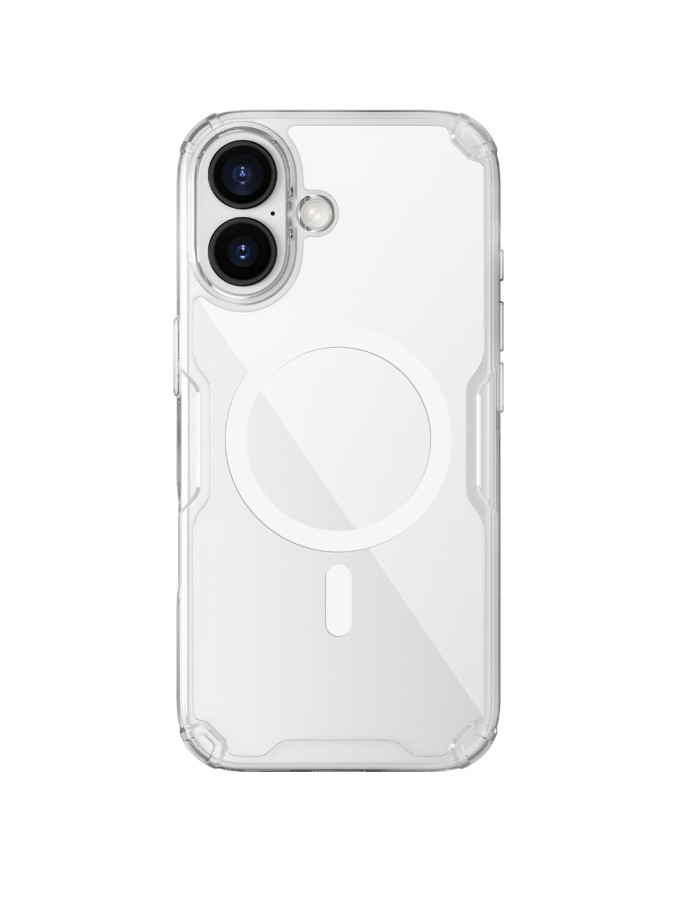 Nillkin Nature TPU Pro Magnetic Case Compatible with MagSafe for iPhone 17 - Transparent Nillkin Nature TPU Pro Magnetic Case Compatible with MagSafe for iPhone 17 - Transparent