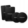 Spigen MP-4P magnetic plates for car - black Spigen MP-4P magnetic plates for car - black