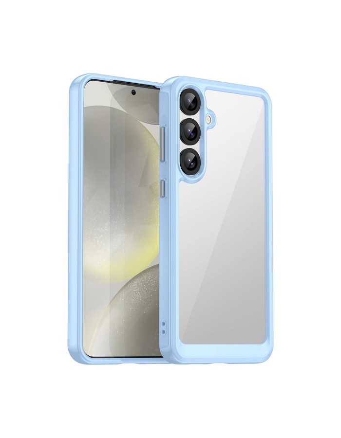 Outer Space Case with Gel Frame for Samsung Galaxy S25+ - Blue