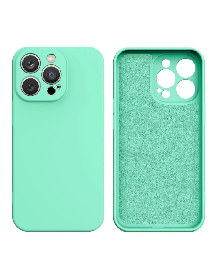 Silicone case for Samsung Galaxy A14 5G / Galaxy A14 silicone cover mint green Silicone case for Samsung Galaxy A14 5G / Galaxy A14 silicone cover mint green