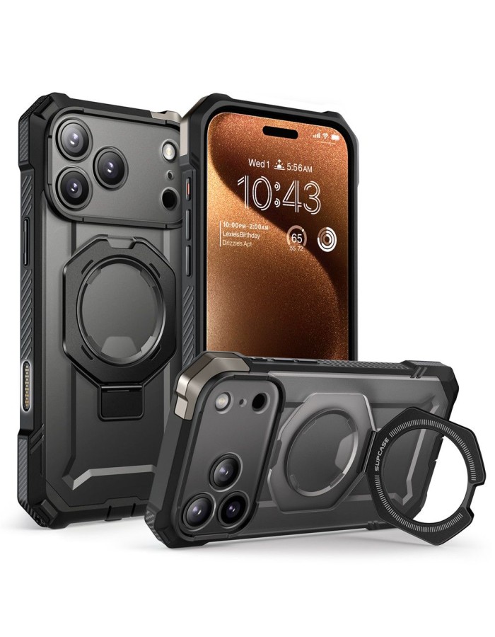 Supcase UB Grip Mag MagSafe Case for iPhone 17 Pro Max - Black Supcase UB Grip Mag MagSafe Case for iPhone 17 Pro Max - Black