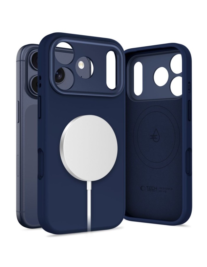 Tech-Protect Uniq MagSafe MagSafe case for iPhone 17 Pro Max - navy blue