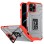 Crystal Ring Case Kickstand Tough Rugged Cover for iPhone 13 Pro red