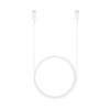 Samsung EP-DX310JWE USB-C - USB-C 3A Cable 1.8m (Bulk - replacement packaging) - white