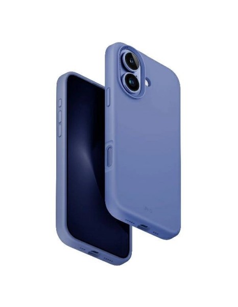 Uniq Lino Hue Magclick Charging Case for iPhone 16 - Blue Uniq Lino Hue Magclick Charging Case for iPhone 16 - Blue