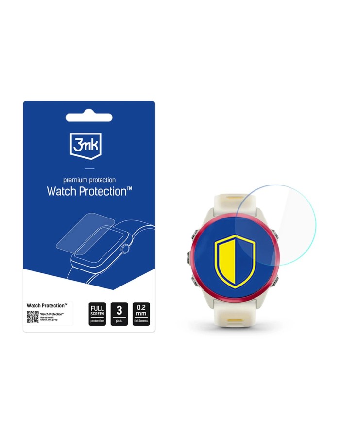 3mk Watch Protection ARC Smartwatch Screen Protector for Garmin Forerunner 570 (42mm) 3mk Watch Protection ARC Smartwatch Screen Protector for Garmin Forerunner 570 (42mm)