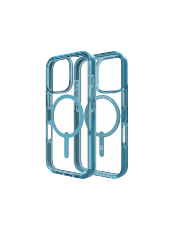 ZAGG Santa Cruz Snap MagSafe iPhone 16 Pro Case - Blue ZAGG Santa Cruz Snap MagSafe iPhone 16 Pro Case - Blue