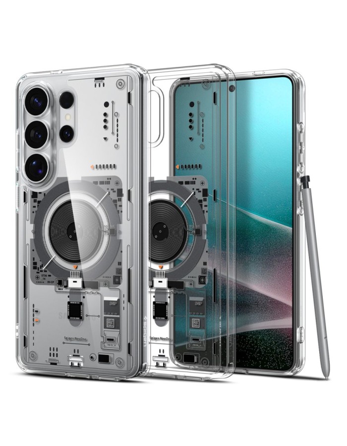 Spigen Ultra Hybrid Mag MagSafe Case for Samsung Galaxy S26 Ultra Neo One - Transparent