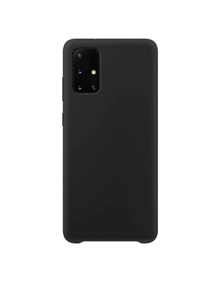 Silicone Case Soft Flexible Rubber Cover for Samsung Galaxy A72 4G black
