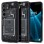 Spigen Ultra Hybrid Case for Samsung Galaxy S24 - Dark Gray (Zero One Pattern)