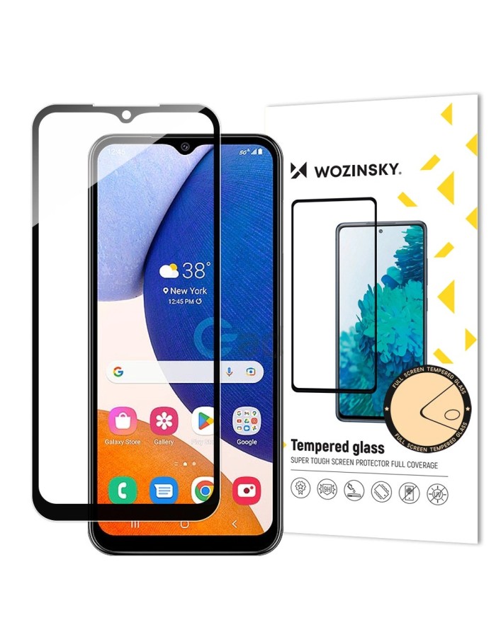 Wozinsky Full Glue Tempered Glass Samsung Galaxy A14 5G / A14 9H Full Screen Tempered Glass With Black Frame Wozinsky Full Glue Tempered Glass Samsung Galaxy A14 5G / A14 9H Full Screen Tempered Glass With Black Frame