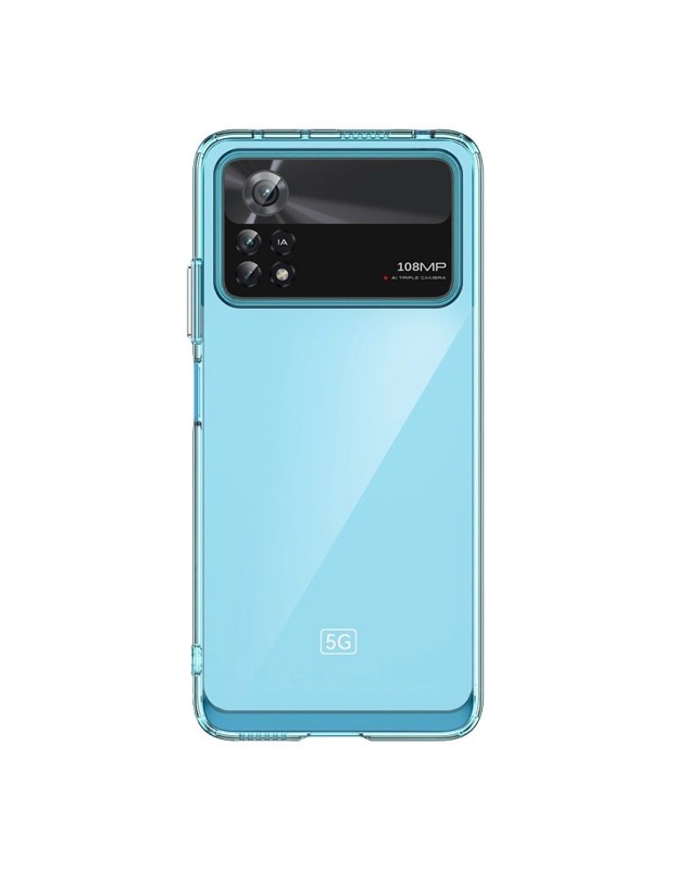 Outer Space Case for Xiaomi Poco X4 Pro 5G cover with a flexible frame blue Outer Space Case for Xiaomi Poco X4 Pro 5G cover with a flexible frame blue