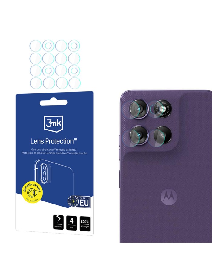 3mk Lens Protection Hybrid Glass for Camera Lens on Motorola Moto G67/ Motorola Moto G77