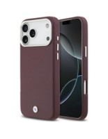 BMW Sign Full Wrapped Metal MagSafe Case for iPhone 17 Pro Max - Red