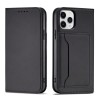 Magnet Card Case for iPhone 12 Pro Pouch Card Wallet Card Holder Black Magnet Card Case for iPhone 12 Pro Pouch Card Wallet Card Holder Black
