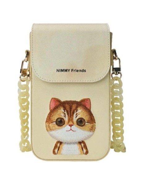 Nimmy Big Eyed Pet 2.0 Cat Phone Bag - Green Nimmy Big Eyed Pet 2.0 Cat Phone Bag - Green
