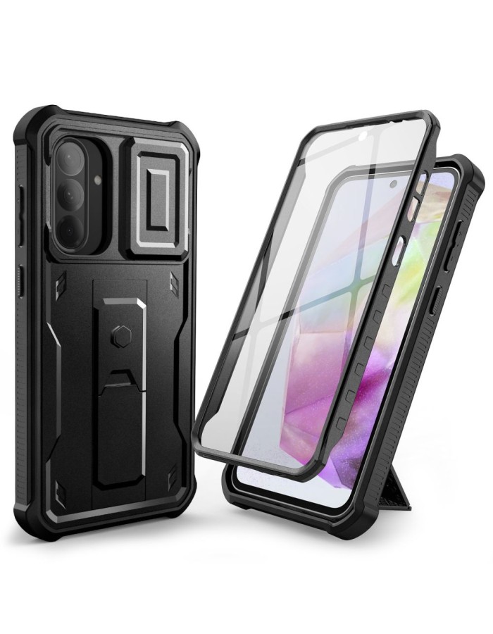 Tech-Protect Kevlar Cam+ Case for Samsung Galaxy A36 5G - Black Tech-Protect Kevlar Cam+ Case for Samsung Galaxy A36 5G - Black