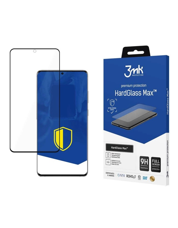 Tempered glass 3mk HardGlass Max FingerPrint for Samsung Galaxy S20 5G