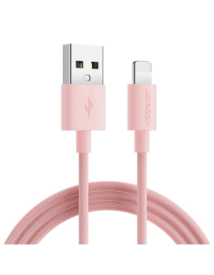 Joyroom Colorful Data Cable S-2030M13 USB-A / Lightning 2.4A 2m - pink