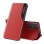 Eco Leather View Case an elegant case with a flap and stand function for Samsung Galaxy A73 red