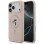 Karl Lagerfeld Silicone Karl&amp;amp;Choupette Ring MagSafe Case for iPhone 17 Pro Max - Pink