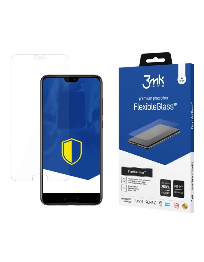 3mk FlexibleGlass™ hybrid glass on Huawei P20 Pro