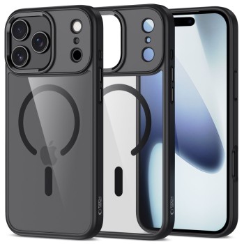 Tech-Protect MagMat MagSafe Case for iPhone 17 Pro Max - Clear Black Tech-Protect MagMat MagSafe Case for iPhone 17 Pro Max - Clear Black