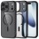 Tech-Protect MagMat MagSafe Case for iPhone 17 Pro Max - Clear Black