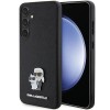 Karl Lagerfeld KLHCS24SPSAKCMPK S24 S921 hardcase black/black Saffiano Karl &amp;amp; Choupette Metal Pin