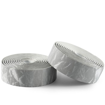 Rockbros PU Handlebar Tape "Velour" Pattern - Grey