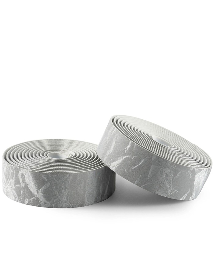 Rockbros PU Handlebar Tape "Velour" Pattern - Grey