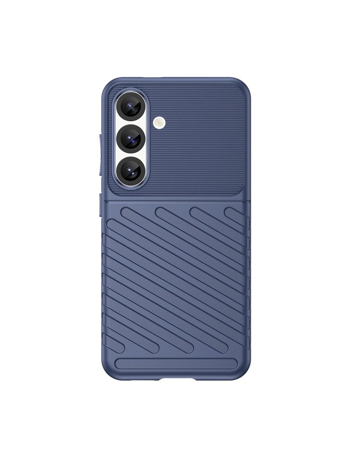 Thunder Case Samsung Galaxy S25 Silicone Armored Case - Blue