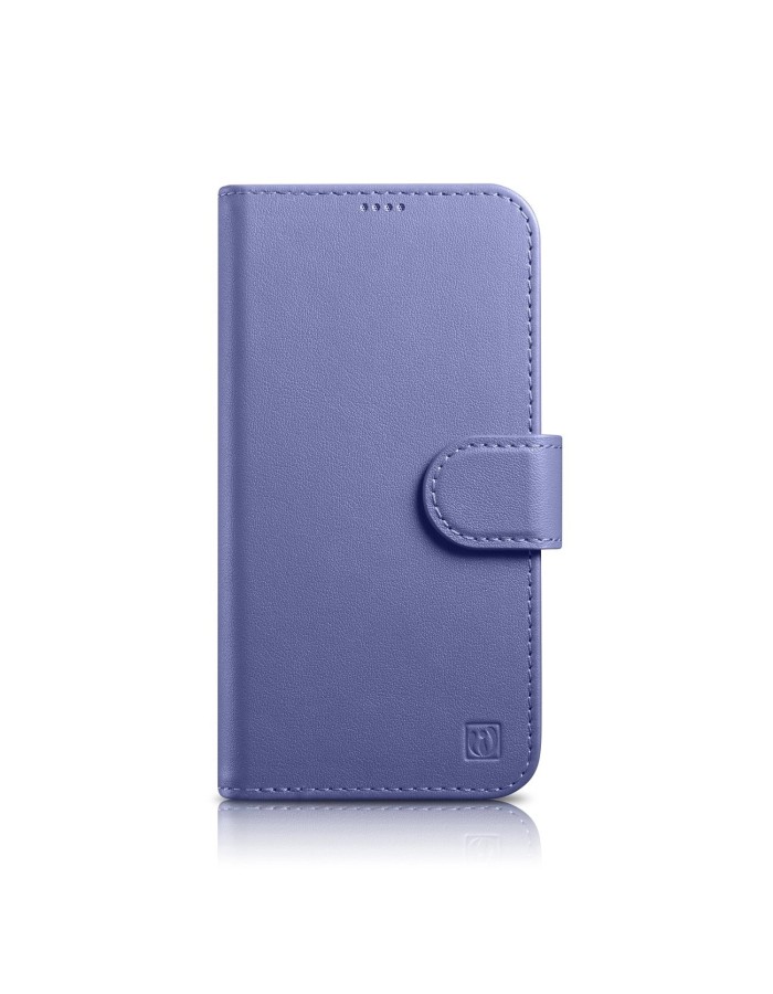 iCarer Wallet Case 2in1 Cover iPhone 14 Pro Max Leather Flip Cover Anti-RFID Light Purple (WMI14220728-LP)