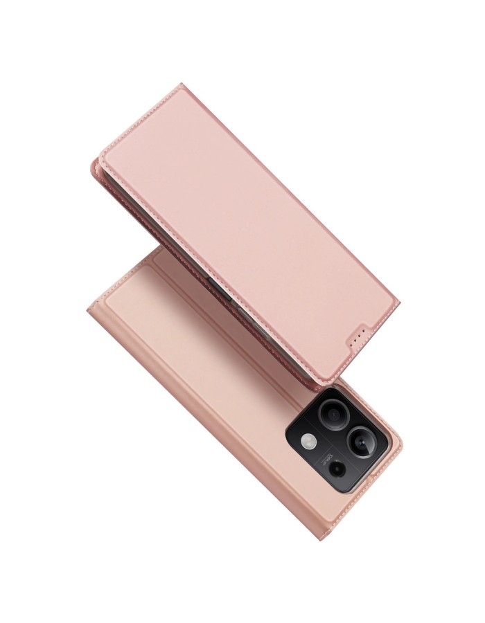 Dux Ducis Skin Pro case with flap and card slot for Xiaomi Redmi Note 13 5G - pink Dux Ducis Skin Pro case with flap and card slot for Xiaomi Redmi Note 13 5G - pink