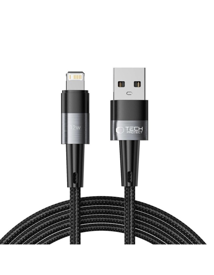 Tech-Protect UltraBoost Lightning / Lightning cable 12W 2.4A 2m - gray