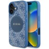 Guess 4G Circle Classic Logo MagSafe case for iPhone 16 - blue Guess 4G Circle Classic Logo MagSafe case for iPhone 16 - blue