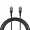 Dudao L3CL USB-C - Lightning 30W 2m Braided Cable - Black