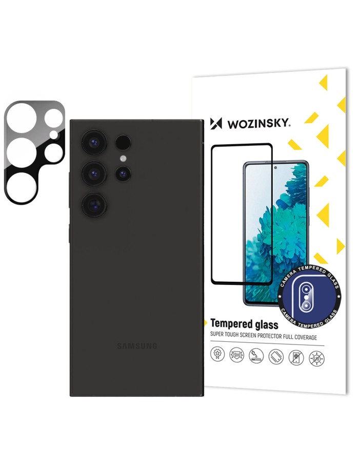 9H Tempered Glass for Wozinsky Full Camera Glass for Samsung Galaxy S24 Ultra 9H Tempered Glass for Wozinsky Full Camera Glass for Samsung Galaxy S24 Ultra