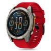 Tech-Protect Silicone Line Strap for Garmin Fenix 5X / 5X Plus / 6X / 6X Pro / 7X / 8 (51 mm) - Red Tech-Protect Silicone Line Strap for Garmin Fenix 5X / 5X Plus / 6X / 6X Pro / 7X / 8 (51 mm) - Red