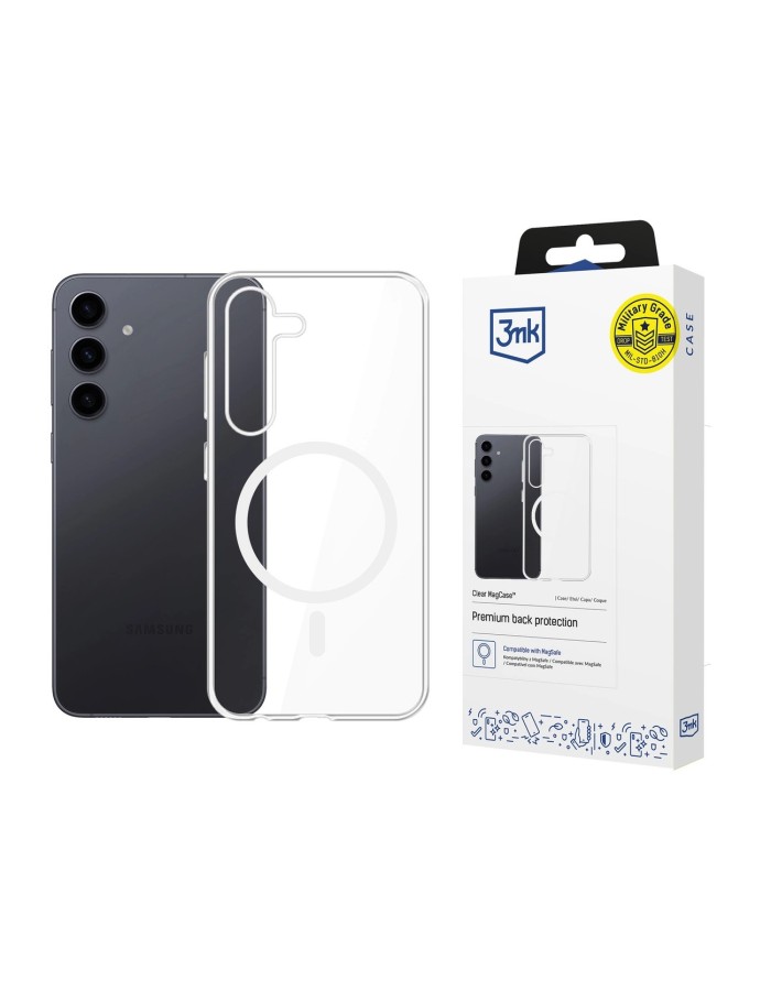 3mk Clear MagCase for Samsung Galaxy S24+ - transparent