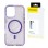Wozinsky Glitter Case with Mag Safe for Samsung Galaxy S25+ - Purple with Glitter