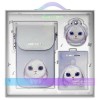 Nimmy Big Eyed Pet 2.0 Rabbit 3-in-1 Phone Bag + Wallet + Tracker Case - Purple Nimmy Big Eyed Pet 2.0 Rabbit 3-in-1 Phone Bag + Wallet + Tracker Case - Purple