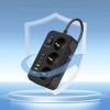 Tech-Protect PC3X6 Power Strip 3 Sockets 240V + 3xUSB-A + 3xUSB-C 200cm - Black Tech-Protect PC3X6 Power Strip 3 Sockets 240V + 3xUSB-A + 3xUSB-C 200cm - Black