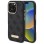 Guess 4G Logo Plate MagSafe Case for iPhone 16 Pro - Black