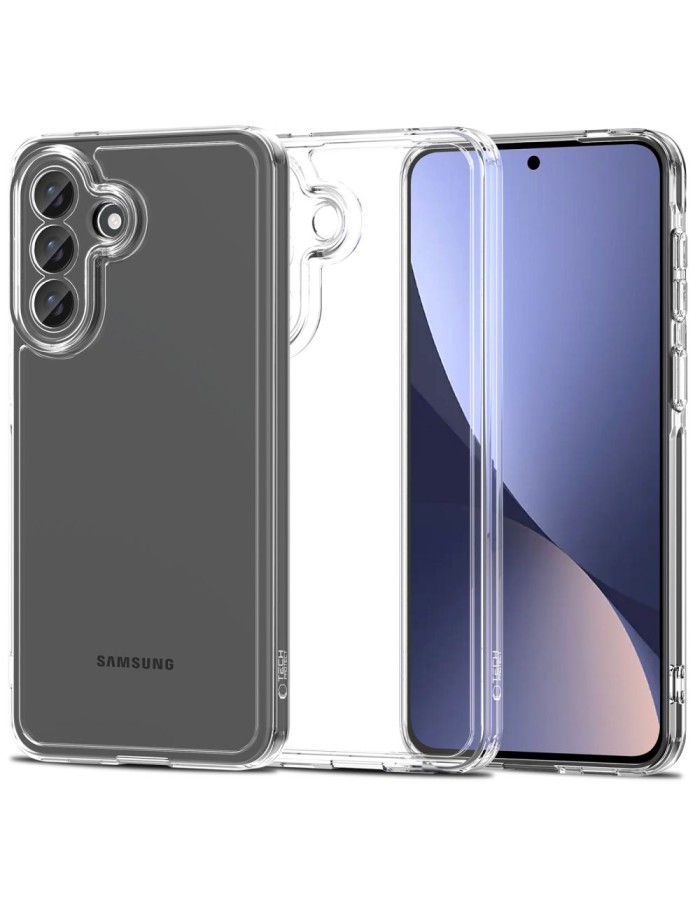 Tech-Protect FlexAir Hybrid Case for Samsung Galaxy A57 5G - Transparent Tech-Protect FlexAir Hybrid Case for Samsung Galaxy A57 5G - Transparent