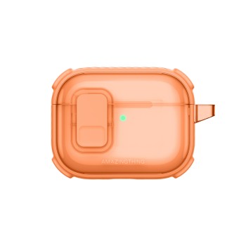 AmazingThing Titan Pro Mag Case Clear for AirPods Pro 3 - Orange AmazingThing Titan Pro Mag Case Clear for AirPods Pro 3 - Orange