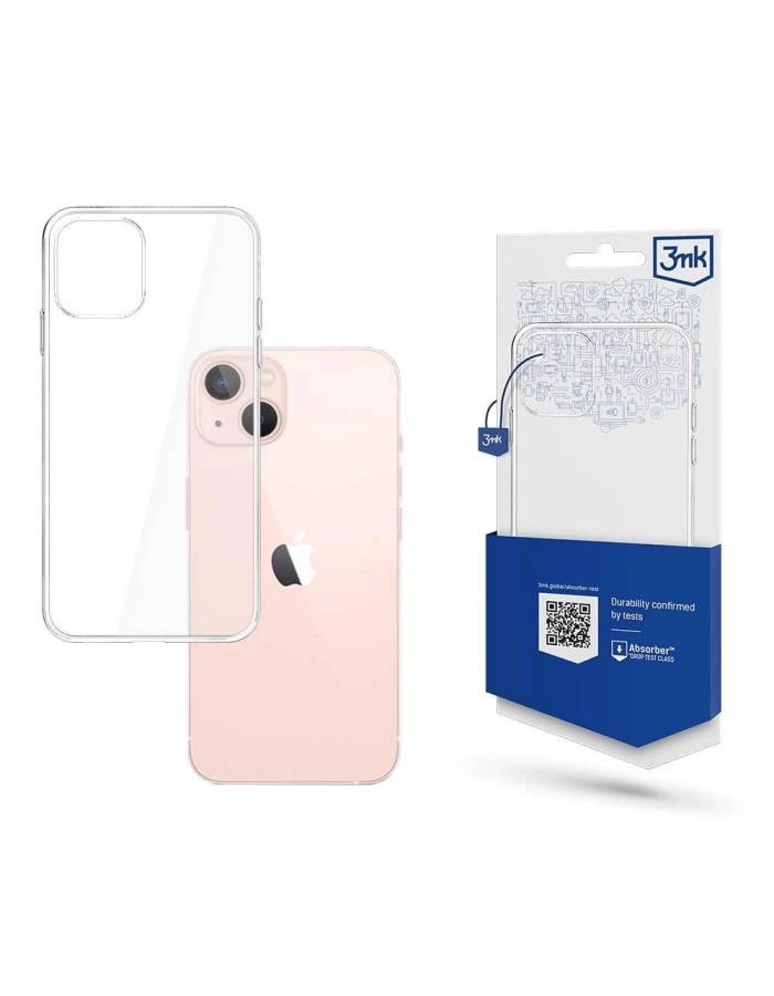 Case for iPhone 14 Plus silicone series 3mk Clear Case - transparent