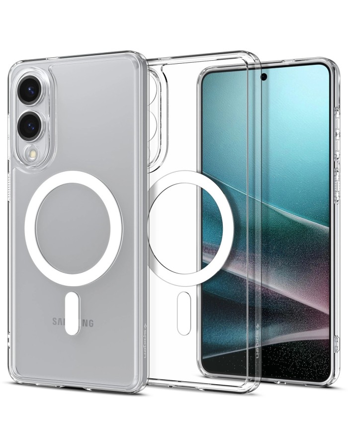 Spigen Ultra Hybrid Mag Case with MagSafe for Samsung Galaxy S25 Edge - Clear